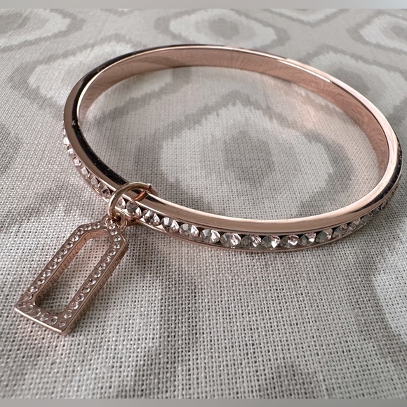 Coach Rose Gold Bangle Bracelet - Picture 2 of 5